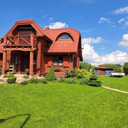 Villa Dom Drewniany Z Ogrodem Neustettin Exterior foto